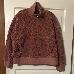 JoyLab Women's Pink Sherpa Sweater